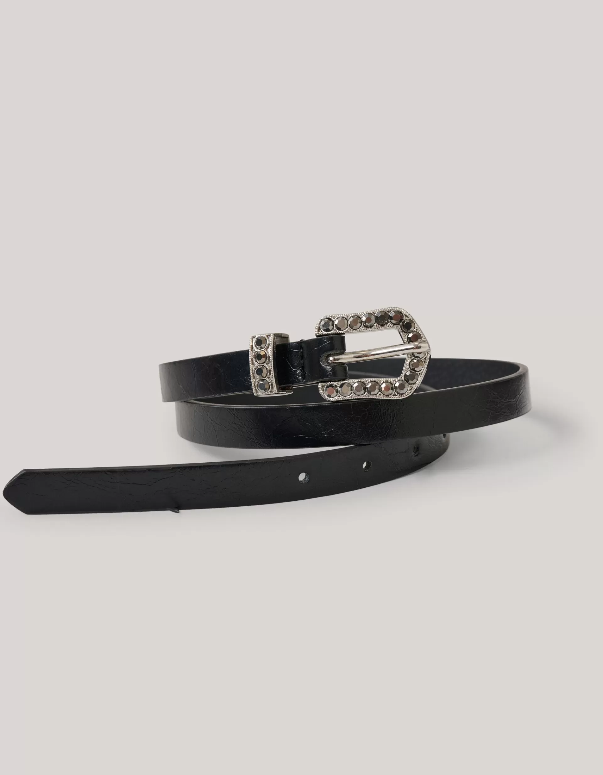 Western Strass Riem Zwart>Shoeby Discount